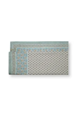 Tischtuch Blooming Tales Khaki/Blau
