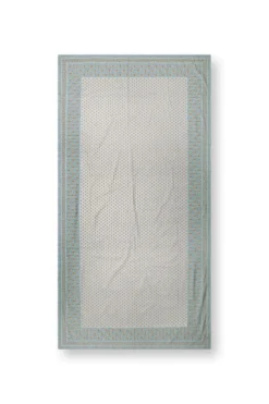Tischtuch Blooming Tales Khaki/Blau