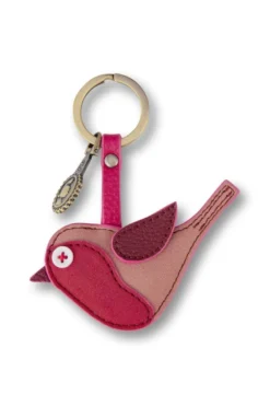 Tommy Schlüsselanhänger Vogel Rosa