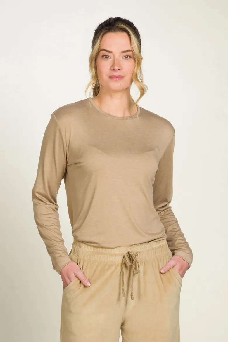 Tom Top Langen Ärmeln Beige