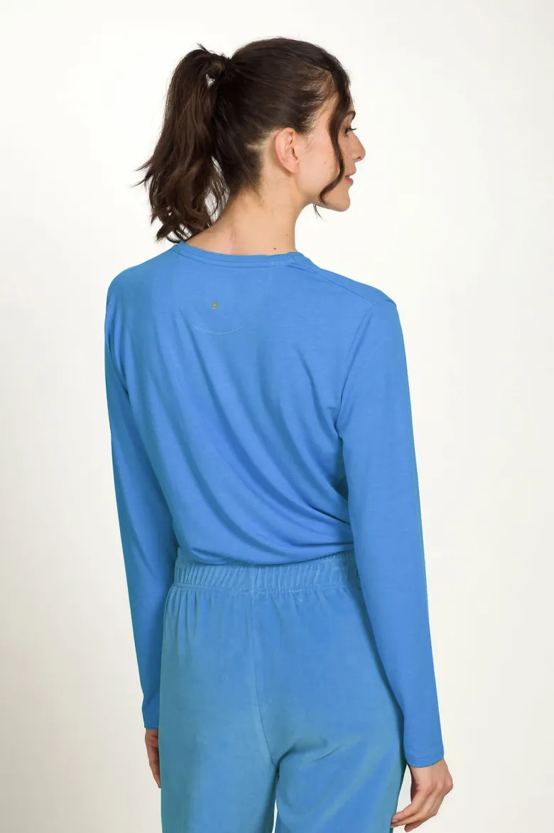 Tom Top Langen Ärmeln Blau