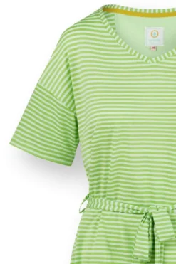Tonya Top Kurze Ärmeln Little Sumo Stripe Grün