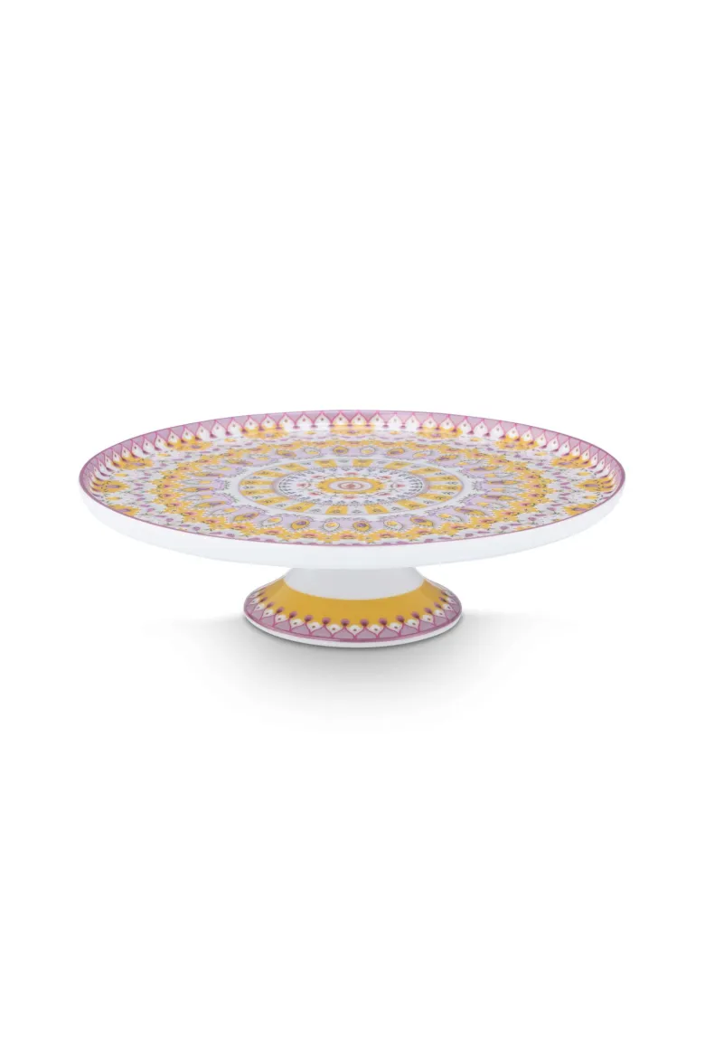 Tortenteller Lily&Lotus Moon Delight Gelb 21cm