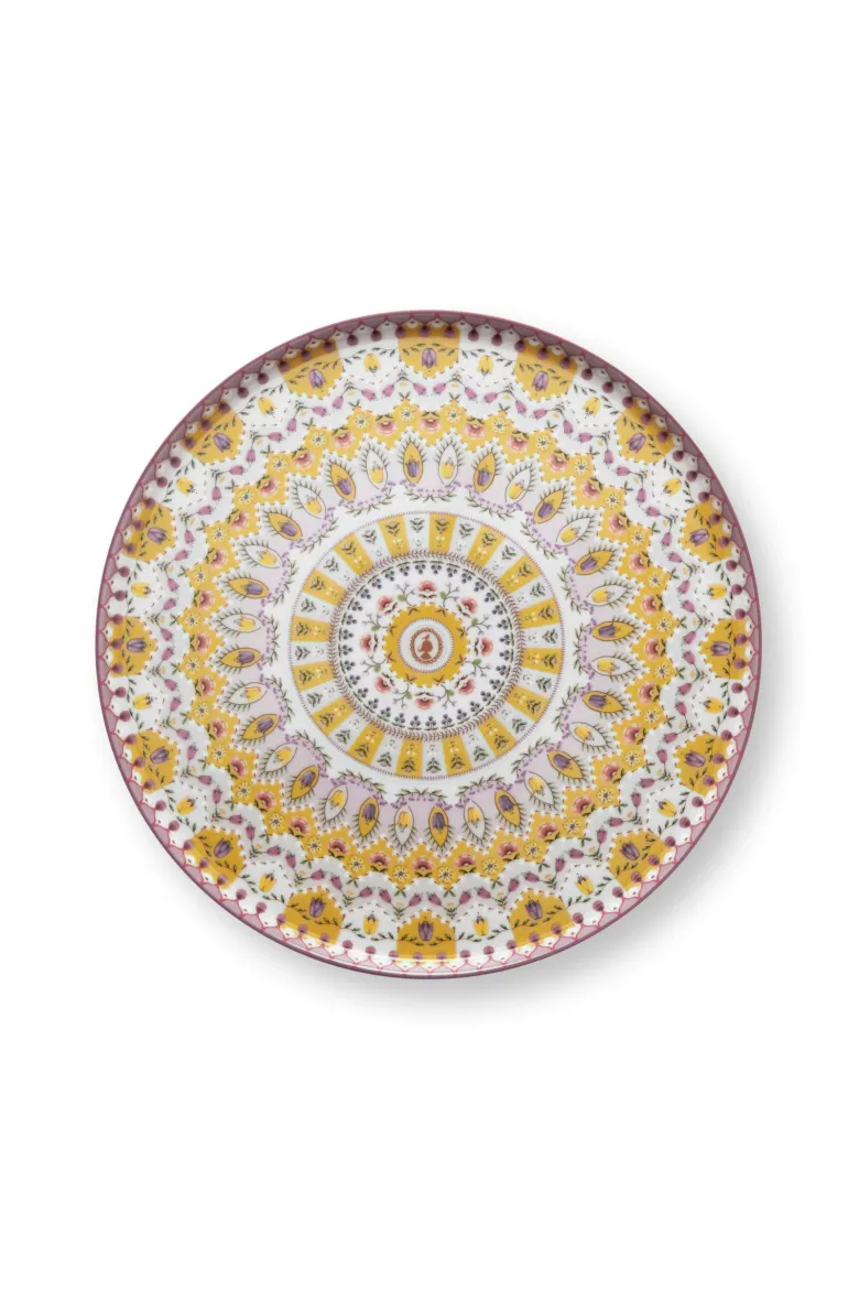 Tortenteller Lily&Lotus Moon Delight Gelb 21cm