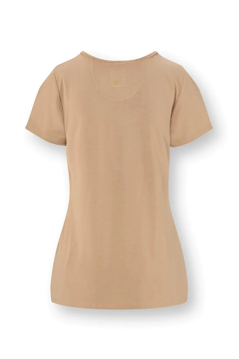 Toy Top Kurze Ärmeln Solid Sand