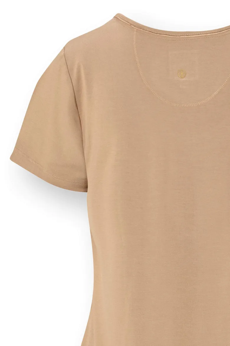Toy Top Kurze Ärmeln Solid Sand