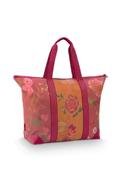 Tragetasche Tilda Groß Bodhi Flower Rosa