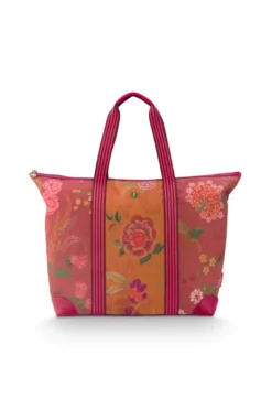 Tragetasche Tilda Groß Bodhi Flower Rosa