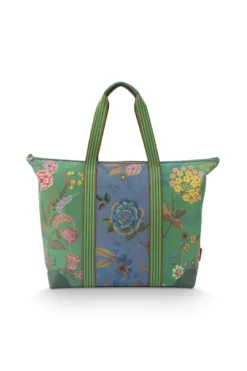 Tragetasche Tilda Groß Bodhi Flower Grün