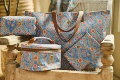 Tragetasche Tilda Groß Ornamento Blau