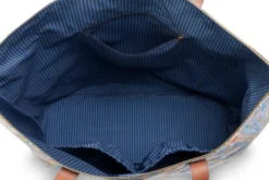 Tragetasche Tilda Groß Ornamento Blau