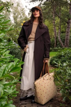 Tragetasche Tilda Groß Teddy Sand