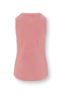 Trinity Ärmellos Top Little Sumo Stripe Rosa