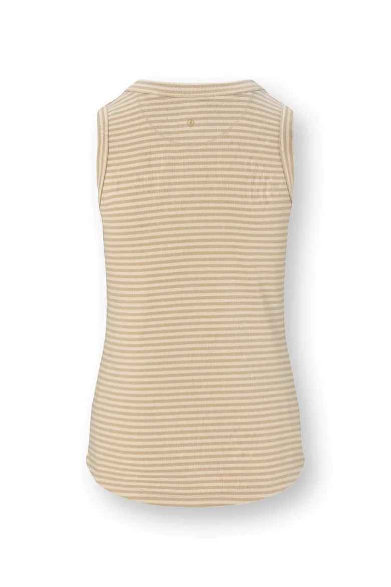Trinity Ärmellos Top Little Sumo Stripe Sand