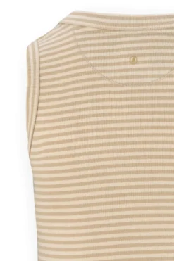 Trinity Ärmellos Top Little Sumo Stripe Sand