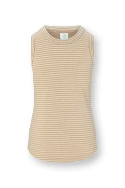 Trinity Ärmellos Top Little Sumo Stripe Sand