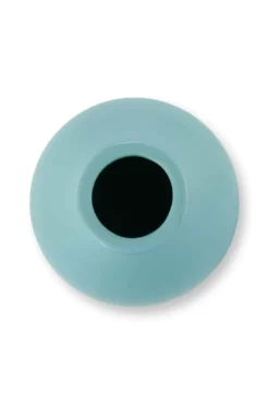 Vase Keramik Matt Blau 20cm