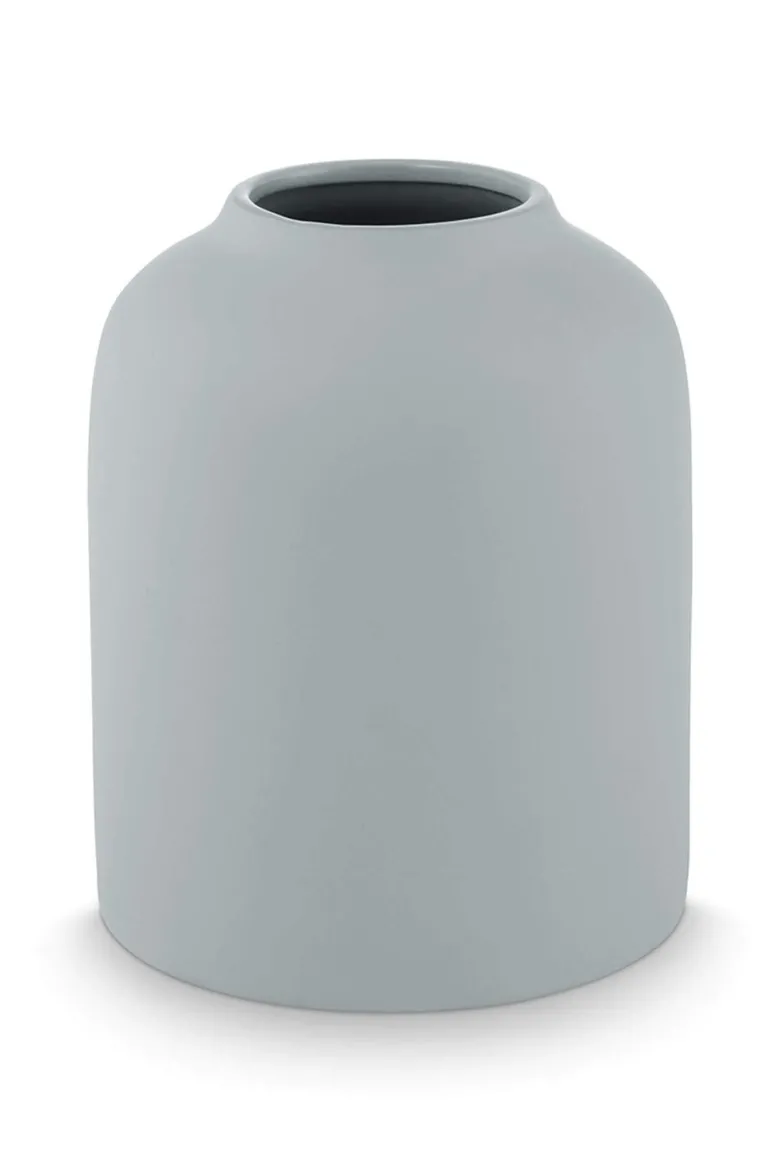 Vase Keramik Matt Grau 24cm