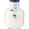 Vase Metall Pip & The Blue Bird Blau 30cm