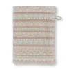 Waschlappen Set/3 Geometric Print Sand 16x22cm