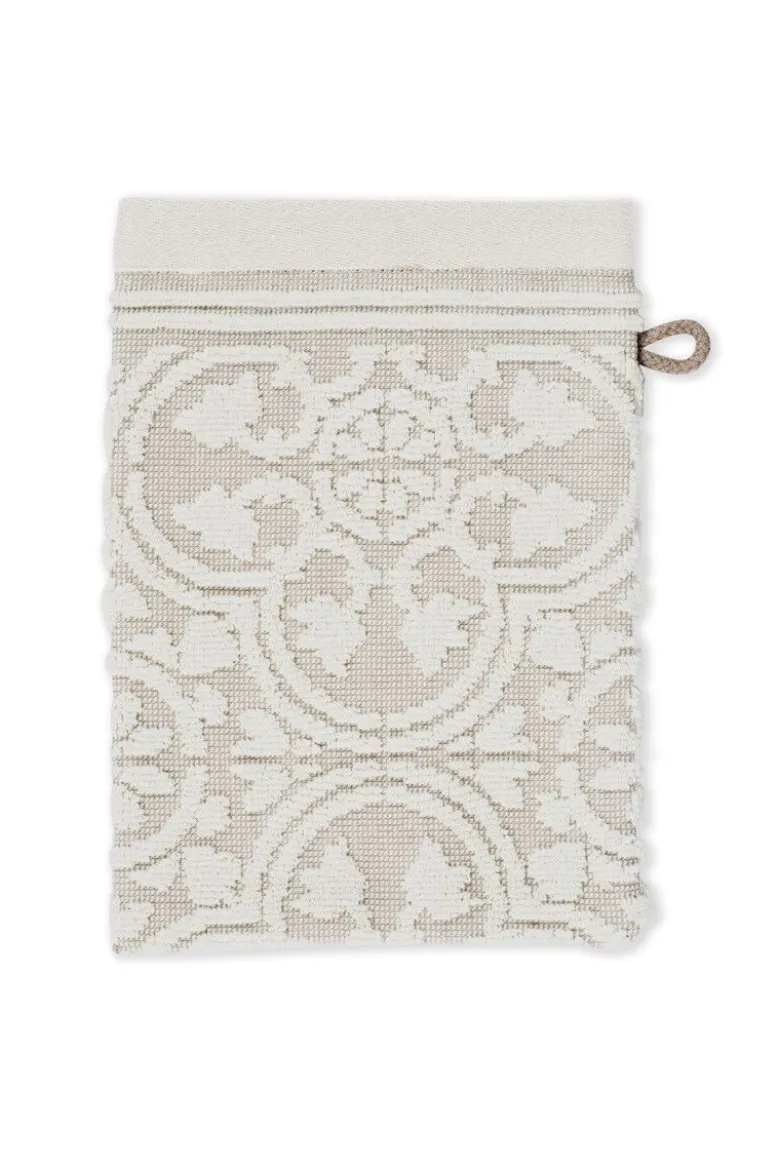 Waschlappen Set/3 Tile de Pip Khaki 16x22 cm