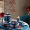 Wasserglas Berry Blues Mehrfarbig