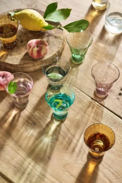 Wasserglas Tulpe Dunkelblau 280ml