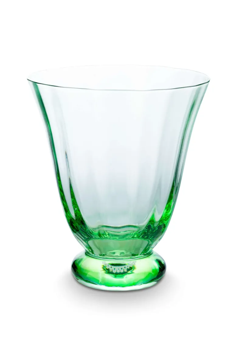Wasserglas Tulpe Grün 280ml