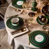 Wasserglas Winter Wonderland Gold