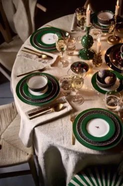 Wasserglas Winter Wonderland Gold