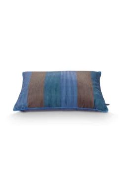 Zierkissen Multi Streifen Blau