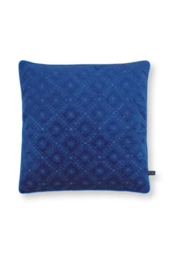 Zierkissen Quilted Daisy Blau