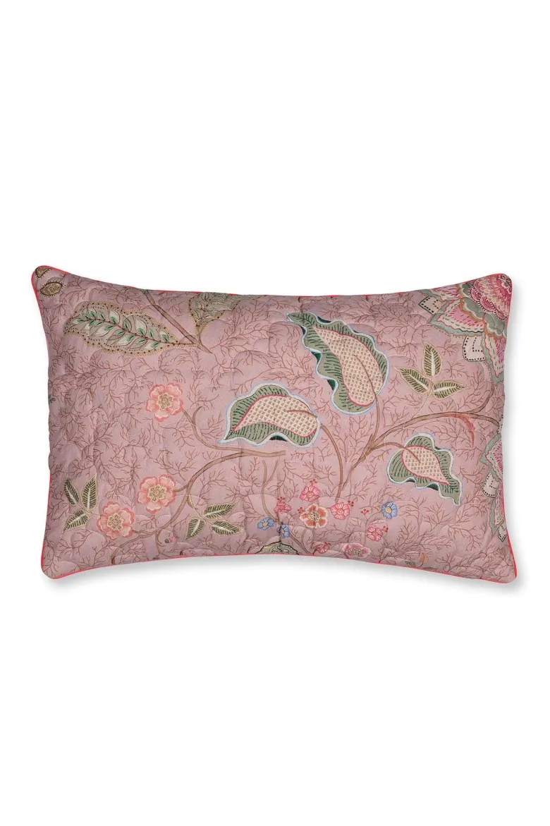 Zierkissen Quilted Mumbai Morning Rosa