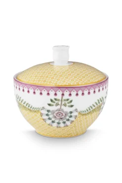 Zuckerdose Lily&Lotus Tiles Gelb