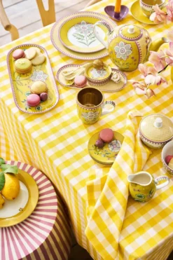Zucker- und Milchschale Lily&Lotus Tiles Gelb